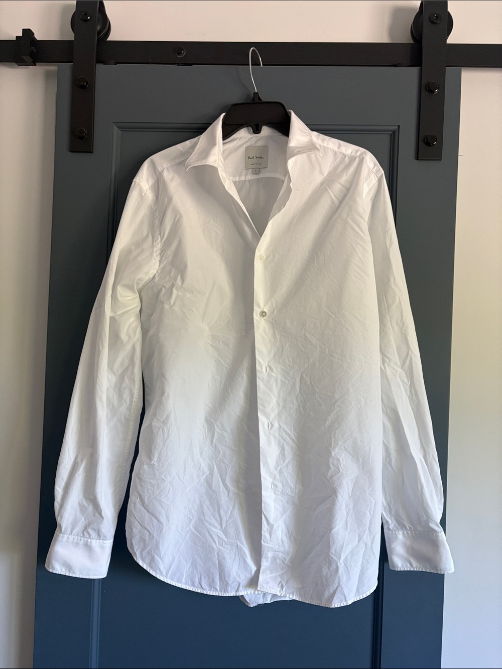 Paul Smith White Long-Sleeve Dress Shirt